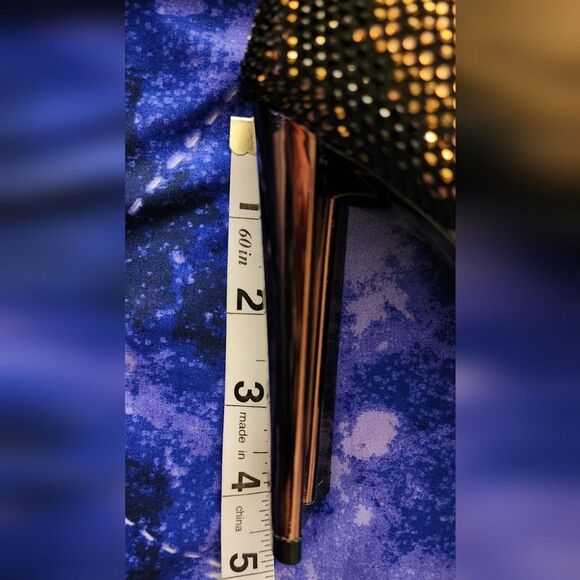 NWT Aldo Rhinestones Covered Tall Sock Boots Women's‎ Size 6 - Picture 3 of 5